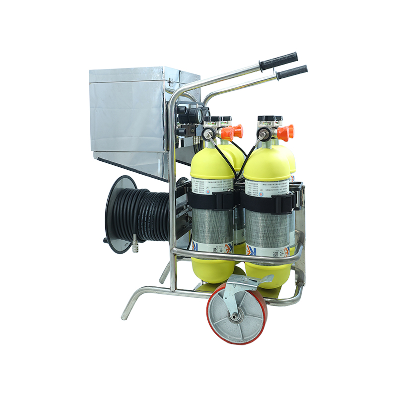 Trolley breathing apparatus